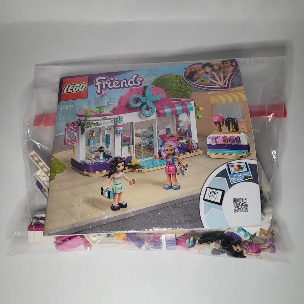 LEGO Friends Heartlake City Hair Salon Set 41391 INCOMPLETE MISSING PIECES
